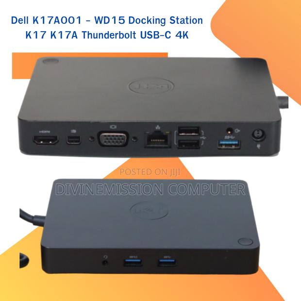 Dell Type C Thunderbolt Laptop Docking Station Wd15,11 in 1 · Photo 1