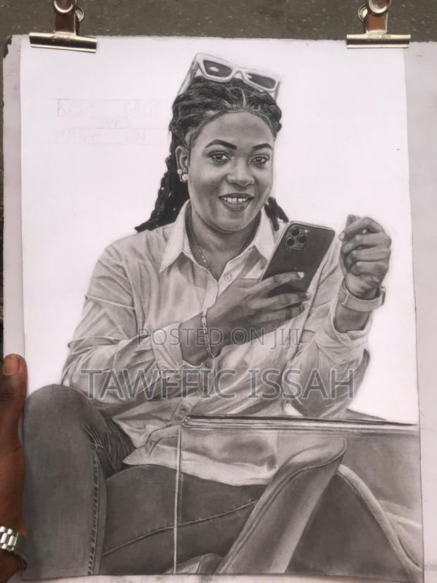 Pencil Drawing, Realistic Drawing, Portrait Painting, · Photo 3