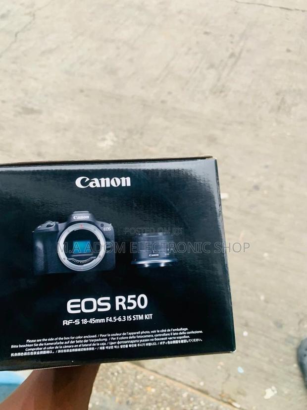 Shop Affordable Canon EOS R50 Mirrorless Camera(Black). · Photo 1