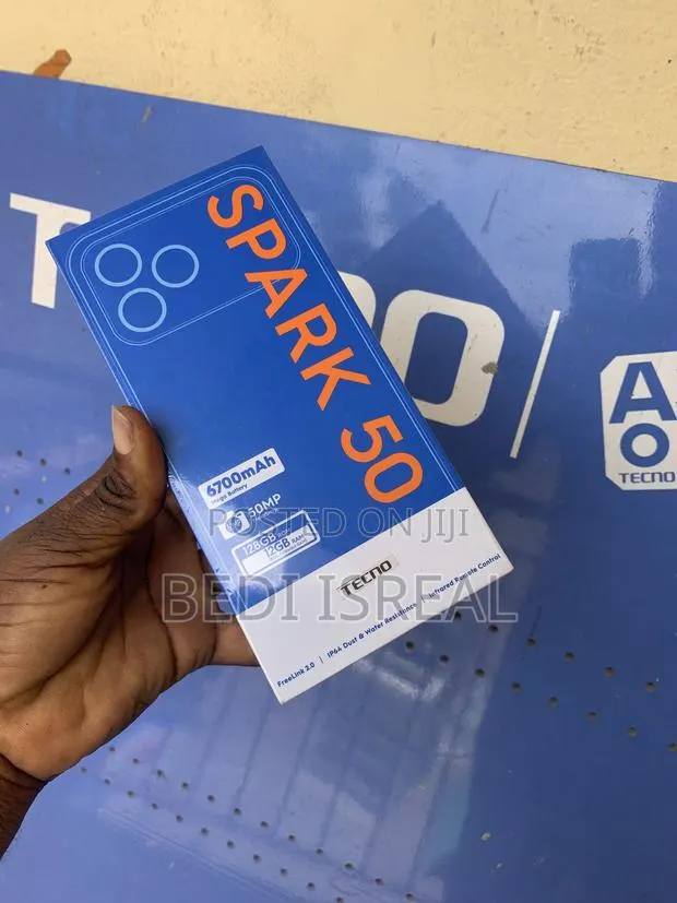 New Tecno Spark 50 128 GB Black · Photo 1