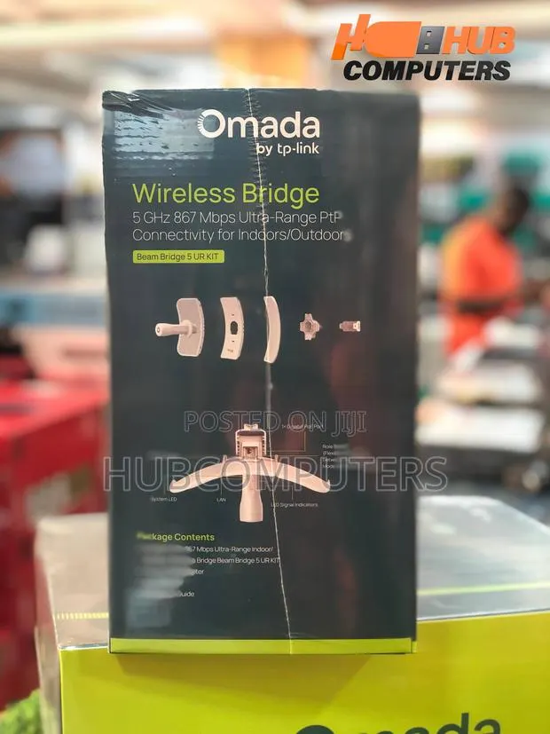 TP-Link Omada Ultra Long Range Wireless Beam Bridge 5 UR KIT · Photo 1