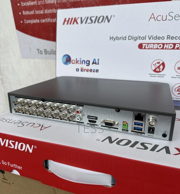 Hikvision 16ch DVR /5mp Acusense Ai Turbo Hd Pro · Photo 3