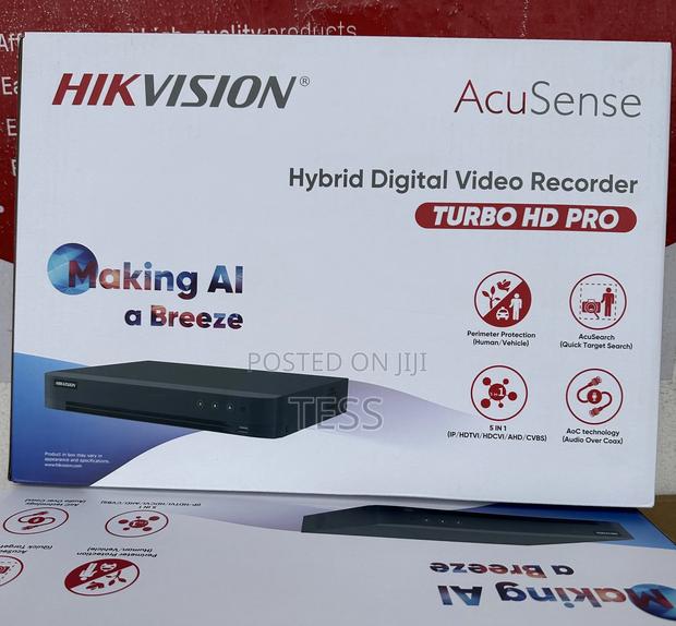 Hikvision 16ch DVR /5mp Acusense Ai Turbo Hd Pro · Photo 1