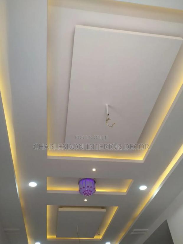 Renovation P O P Ceiling , Tv Stand · Photo 5