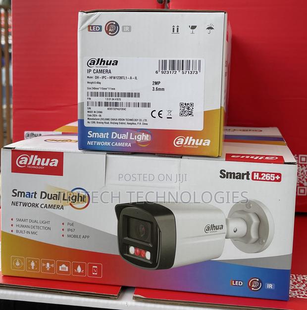 Dahua Ip 2mp Full Color + Audio Ipc-Hfw1239tl1-a-Il Camera · Photo 3