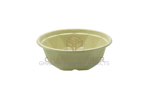 Bagasse Diamond Bowls + Lids 650ml (300pcs) · Photo 1