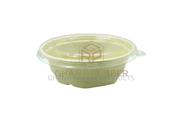Bagasse Diamond Bowls + Lids 650ml (300pcs) · Photo 2