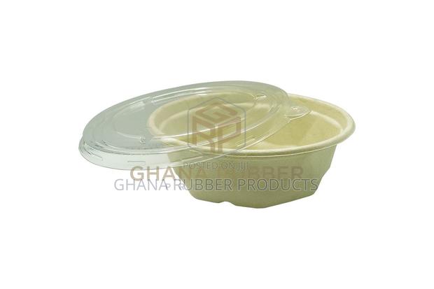 Bagasse Diamond Bowls + Lids 650ml (300pcs) · Photo 3