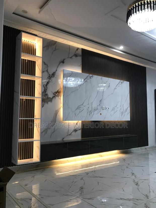 Tv Area Design(Modern Type) at Affordable Price · Photo 2
