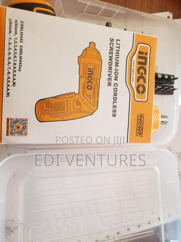 Ingco Lithium Ion Cordless Screw Driver (Csdli0442) · Photo 4