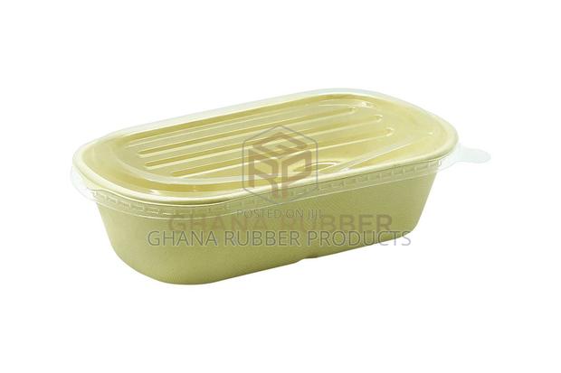 Bagasse Oval Bowls + Lids 1000ml (500pcs) · Photo 4