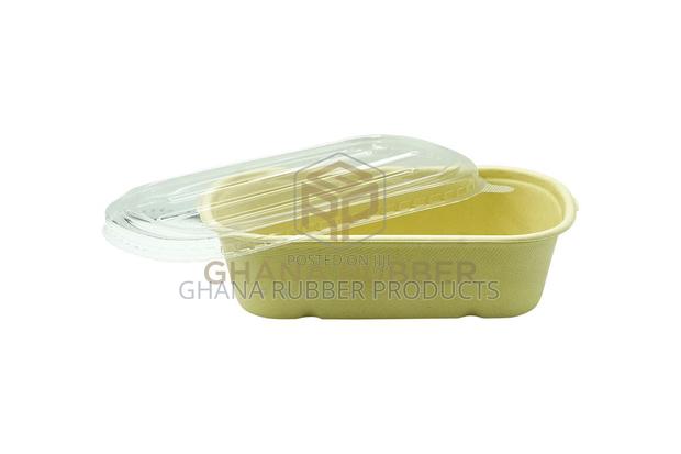 Bagasse Oval Bowls + Lids 700ml (500pcs) · Photo 4