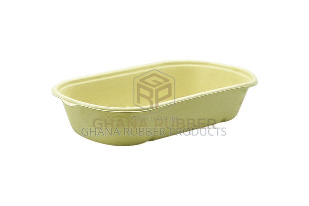 Bagasse Oval Bowls + Lids 850ml (500pcs) · Photo 2