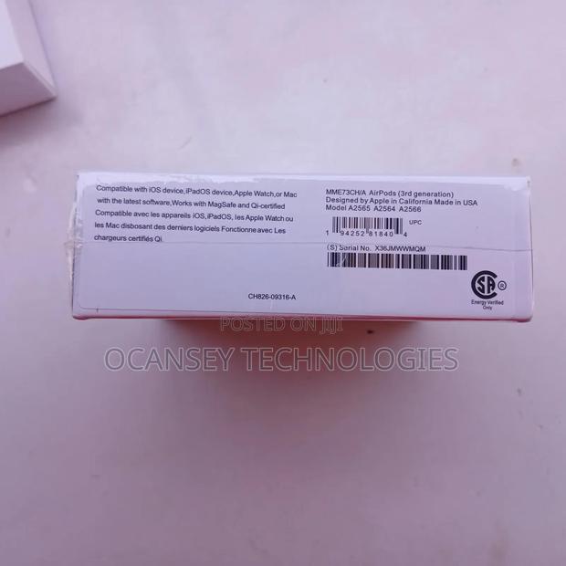 Original Apple Airpods 3rd Generation · Photo 4