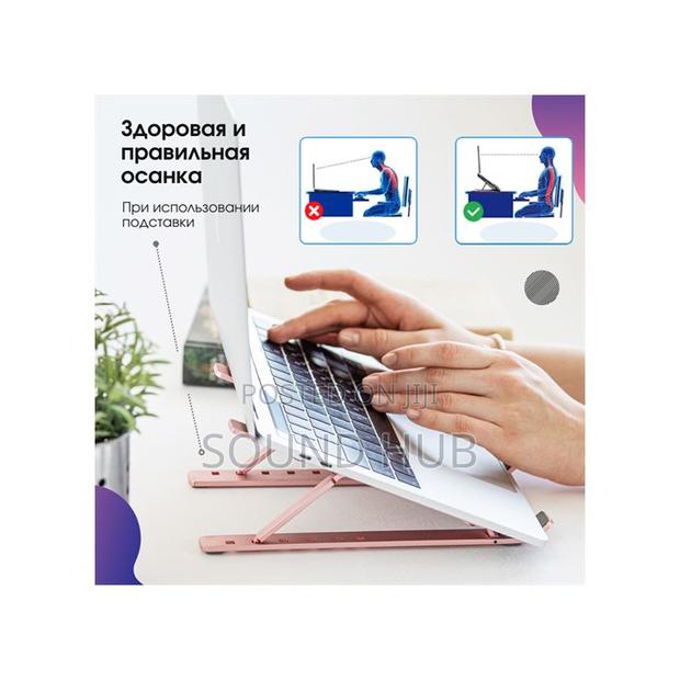 Portable Adjustable Laptop Stand - Ergonomic and Foldable · Photo 4