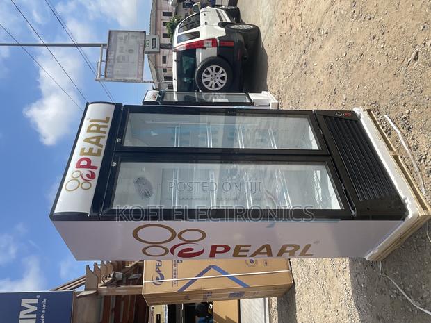 Pearl 500liters Double Door Display Fridge PVC-622-2B · Photo 1
