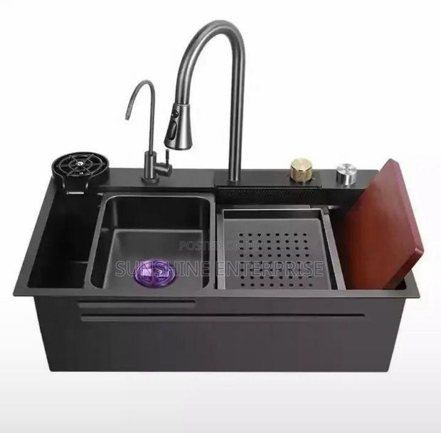 Luxury Water Fall Kitchen Sink · Photo 1