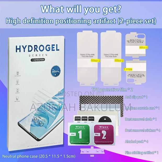 Samsung Galaxy Z Flip 6 Hydrogel Screen Protector · Photo 1