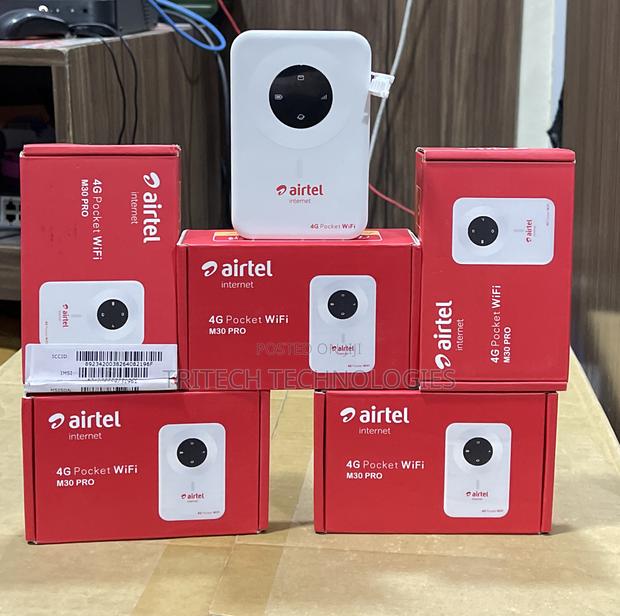 Airtel Universal 4G LTE Mifi+1 Lan Port Support Turbonet Sim · Photo 3