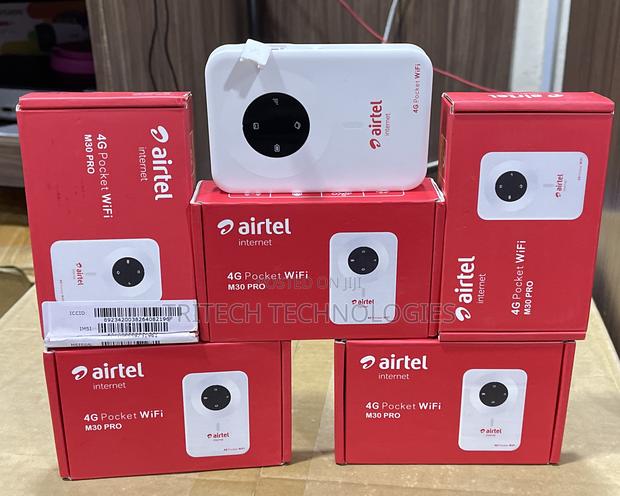 Airtel Universal 4G LTE Mifi+1 Lan Port Support Turbonet Sim · Photo 2