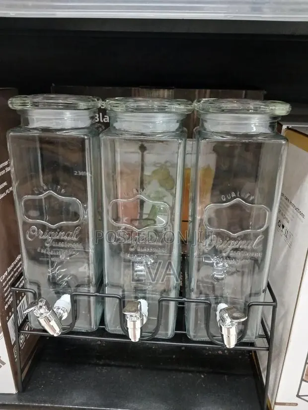 3 × Glass Dispenser Set · Photo 1