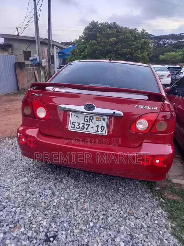 Toyota Corolla CE 2007 Red · Photo 3