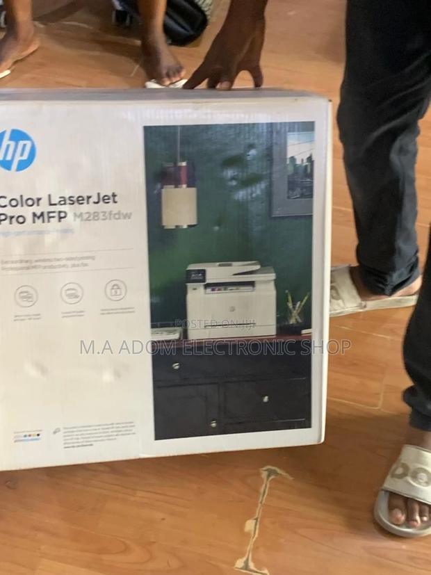Purchase HP Color Laserjet Pro MFP M283fdw(White). · Photo 1
