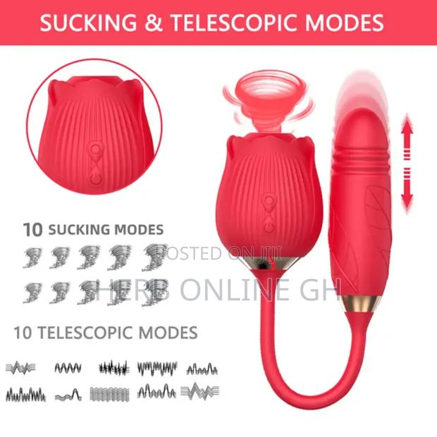 Rose Dildo Vibrator · Photo 3