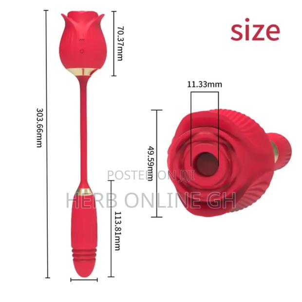 Rose Dildo Vibrator · Photo 4