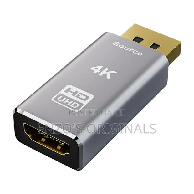 Dp To Hdmi Uhd Monitor Or Tv Adapter All Metal Finish · Photo 3