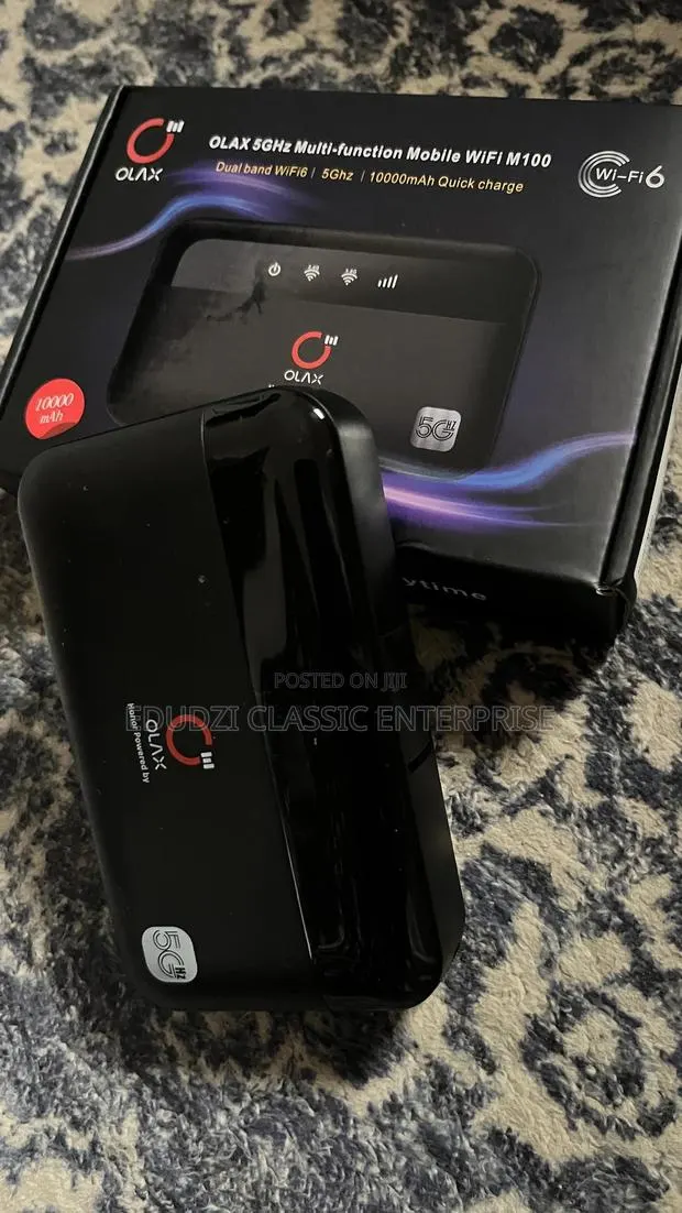 5G UNIVERSAL OLAX Hz Multiple Function Mobile WiFi + Power Bank · Photo 1