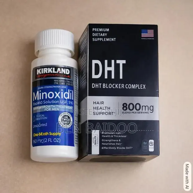 Kirkland Minoxidil+Dht Blocker(Powerful Duo) · Photo 1