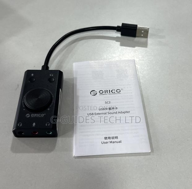Multifunction USB External Sound Card, Orico USB Sound Card · Photo 5