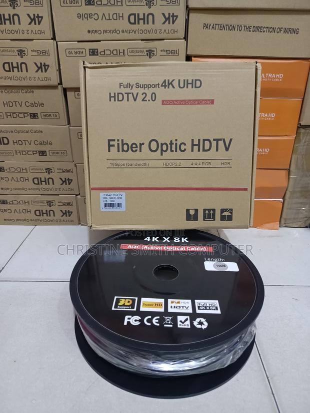 100 Meters HDMI Fiber Optic Cable · Photo 1