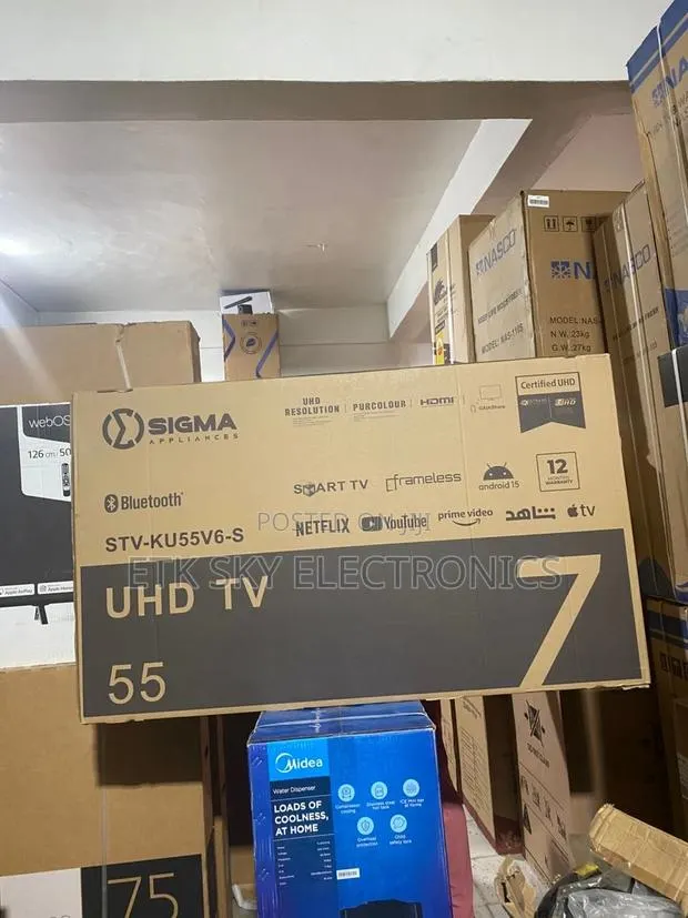 STV-Ku55v6-S Sigma 55 Smart Android Uhd Tv · Photo 1
