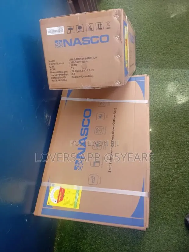 Nasco 1.5hp Mirror Ac – Reliable Cooling All Day · Photo 1