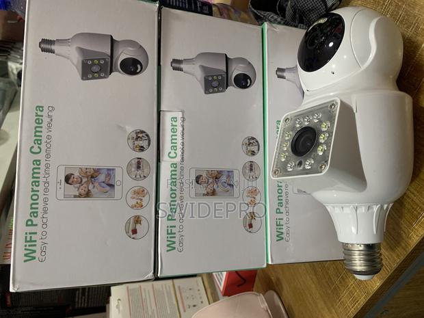 Camera Bulb Wifi Panorama Dual Lens CCTV · Photo 2