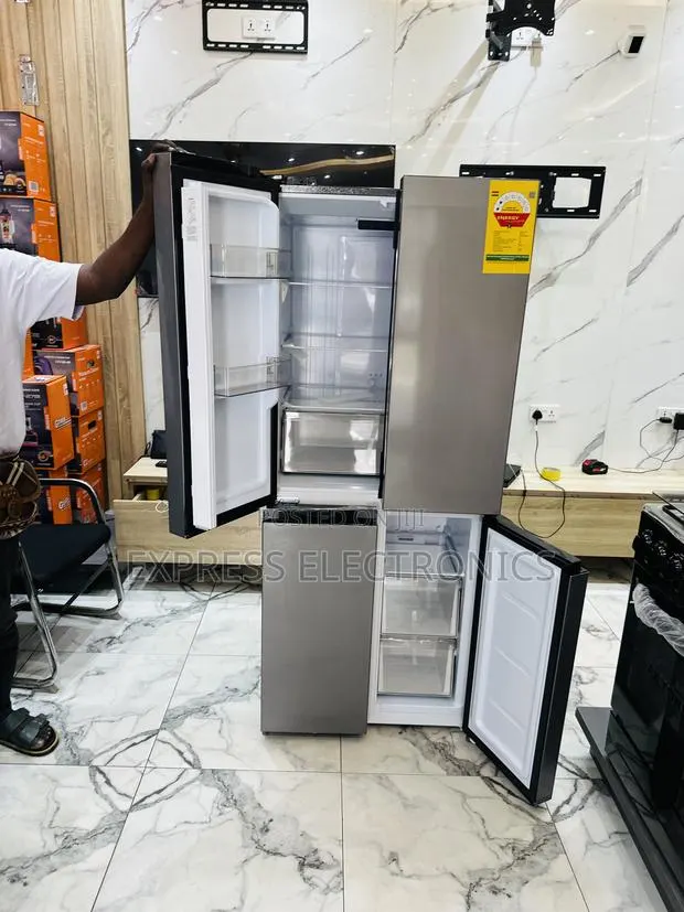 Lovely New Dark Grey Fridge Four Door Nasco · Photo 1