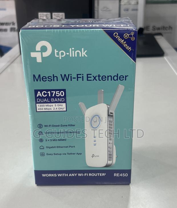 Tp-Link Ac1750 Mesh Wi-Fi Range Extender Re450 · Photo 1