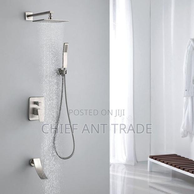 Concealed Shower Mixer (Ll9013-3g) Gold. Wall Shower · Photo 2