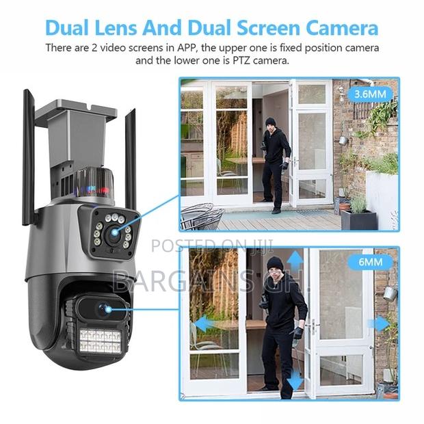 Dual Lens Waterproof Smart CCTV Camera 8MP · Photo 3