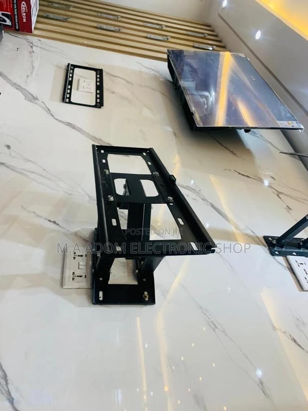 Dual Arm Adjustable TV Wall Mount 32-80 Inch Black · Photo 1