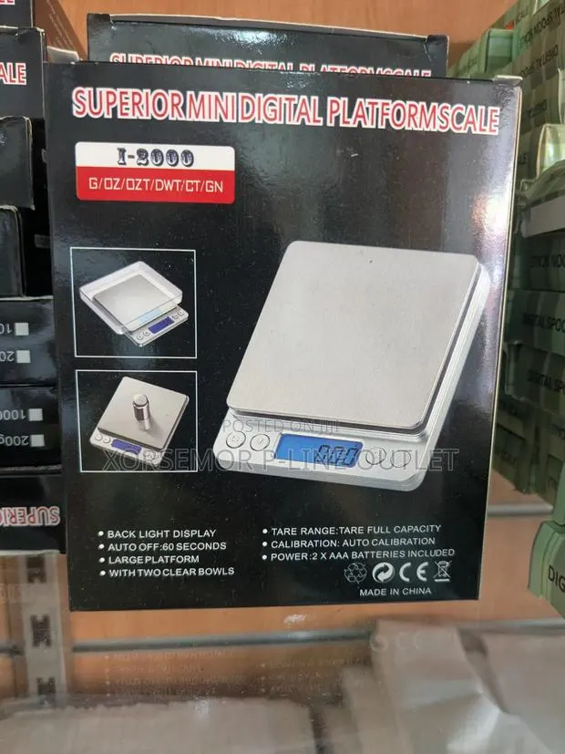 0.1g to 3000g MINI PLATFORM SCALE · Photo 1