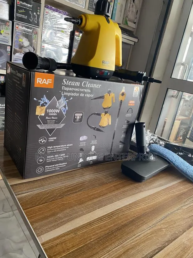 Electric Steam Cleaner 6in1 Set for Tiles and Windows · Photo 1