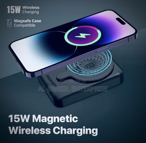 Promate Powermag-Duo 10,000 Mah Wireless Powerbank · Photo 2