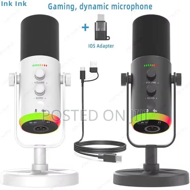 Torima YU7 RGB Microphone – USB XLR (Brand New) · Photo 1