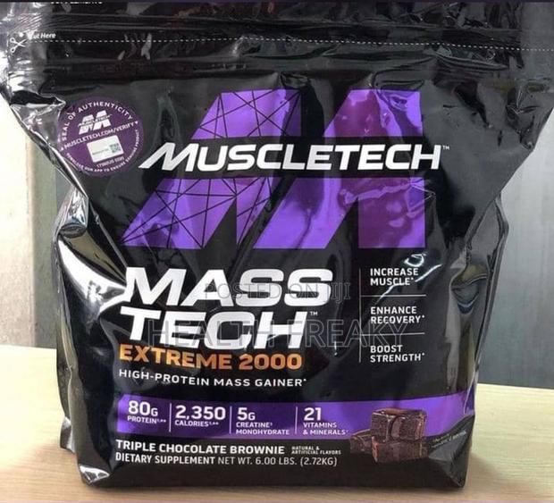 Masstech Extreme 2000 Mass Gainer Weight Gainer Bulk Muscles · Photo 1