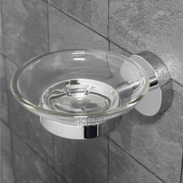 Round Glass Bathroom Soap Dish Hd · Photo 3