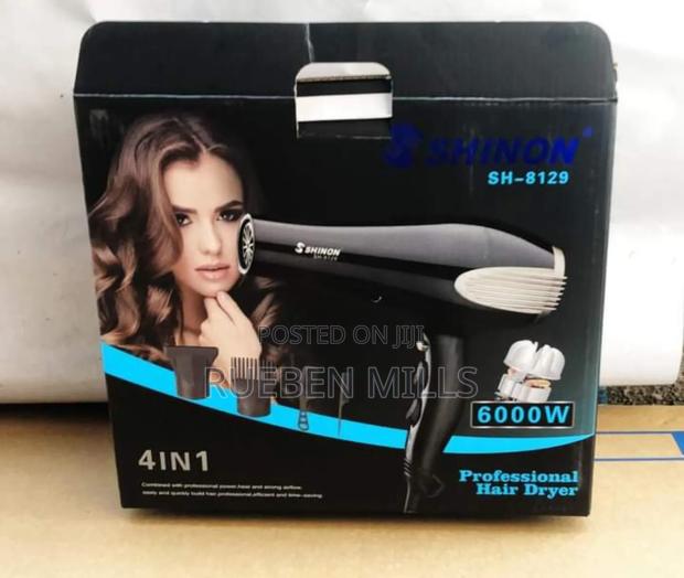 6000w Shinon Sh8129 High Quality Plastic Material Hair Dryer · Photo 1