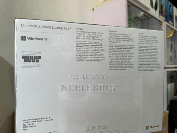 New Laptop Microsoft Surface Laptop Go 2 8GB Intel Core I5 SSD 256GB · Photo 2